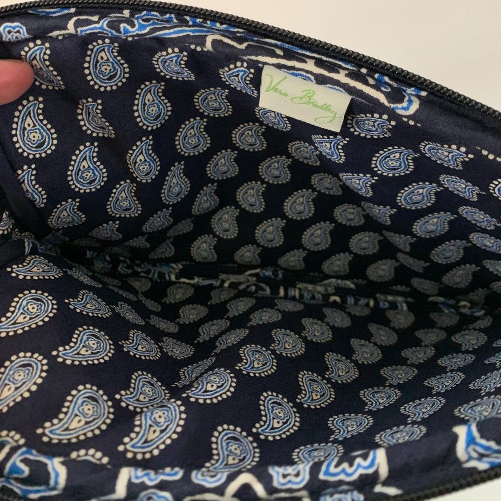 Vera Bradley Pouch - Blue Pattern - image 2
